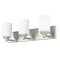 Z-Lite Soledad Vanity, 3-Light, 23 In.W x 6 In.L x 7.5 In.H, Brushed Nickel/White 485-3V-BN - alternate 7